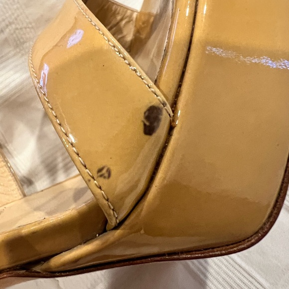 Jimmy Choo Patent Leather Sandals - Picture 13 of 14